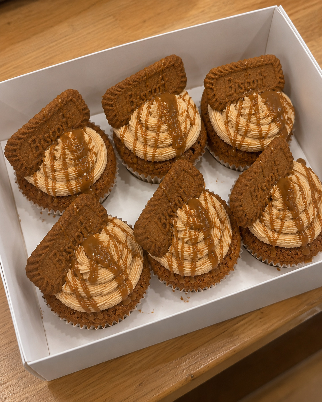 Biscoff cupcake collection